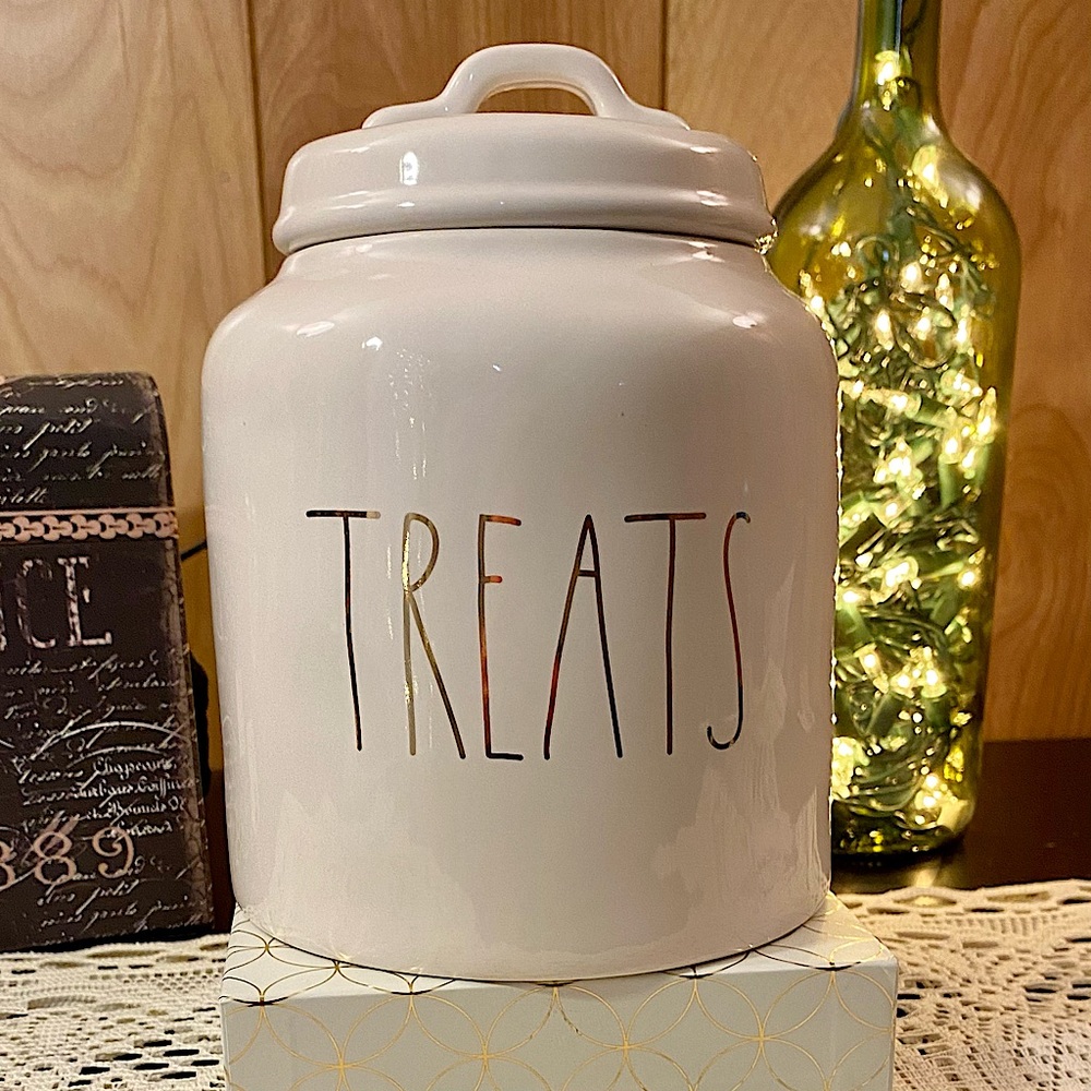 Rae Dunn Large Treats Canister
